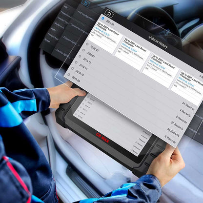 iCarsoft CR MAX Professional multi-brand vehicle diagnostic tool for fault analysis, Universal diagnostic tool, Read/Clear faults - Reset injectors - FAP regeneration.
