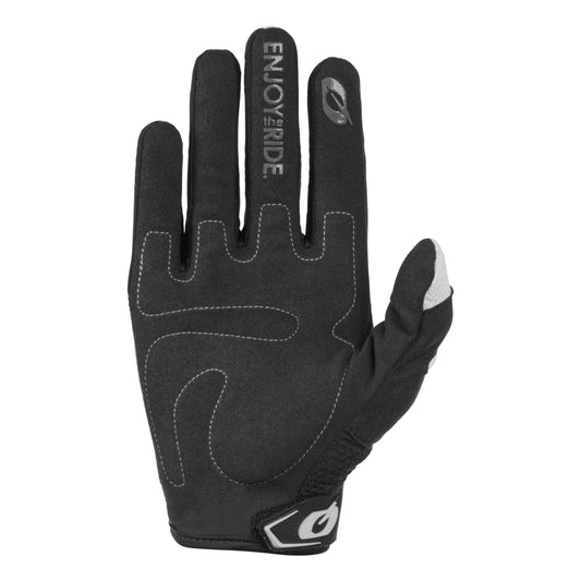 O'NEAL | Bike & Motocross Gloves | MX MTB FR Downhill | Fit, Breathable Material | Element Glove RACEWEAR V.24 | Adult | Black Grey | Size L
