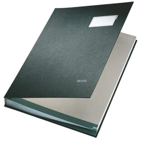 Leitz 57000195 Signature Folder (Polypropylene, A4, 20 compartments) black & Pagna Desk Organizer Classic (Desk Folder, 24 compartments, A-Z) black
