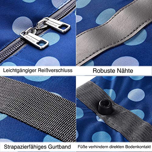 Baby Snap sewing machine bag 45x21x37 cm sturdy high-quality bag for transport and storage of household sewing machines (Multicolor Purple)