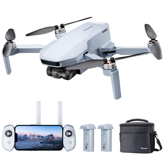 Potensic ATOM SE GPS Drone with 4K EIS Camera, 2 batteries 62 min flight time, under 249g, C0, 4KM FPV transmission, Brushless motor, Max.16m/s, Follow-Me/auto return, for beginner adults.