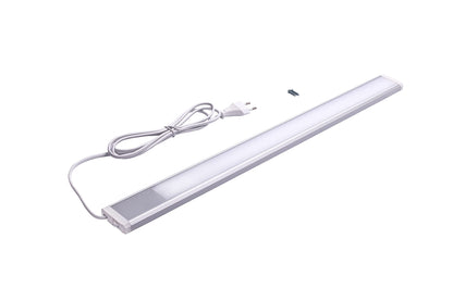230V LED light bar 15W (90 cm) warm white incl. on/off switch S47 - incl. power plug