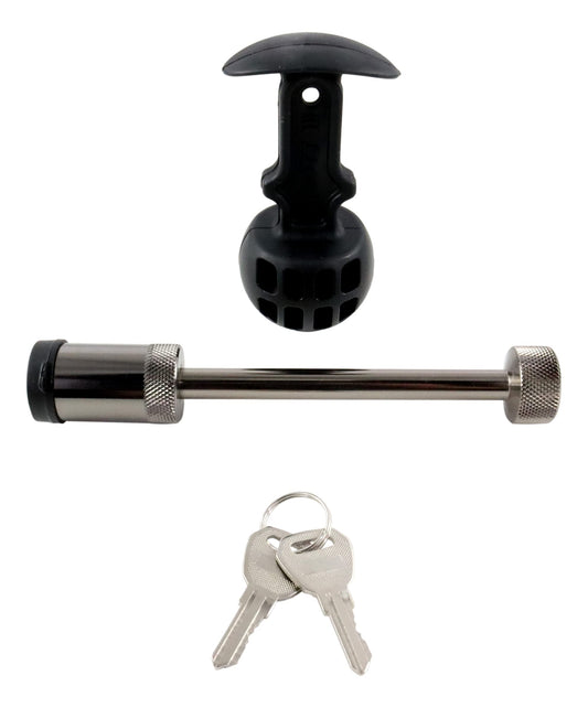 Knott Original Coupling Lock KS 35/25/30 incl. SafetyBall theft protection for anti-sway couplings. Security lock 210174.001 also for WS 3000 from 2003 and iSC Alko.