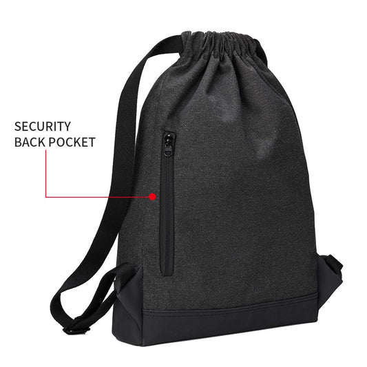 KALIDI Bag Backpack Drawstring Gym Sack Daypack Gymsack Gym Bag Sport Bag Backpack for Men & Women with Inner Pocket 11 liters for Sports, Travel, and City