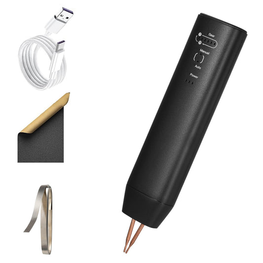 Shkalacar spot welder, portable battery spot welder with automatic and manual modes, 11 adjustable levels, mini spot welder for welding batteries.