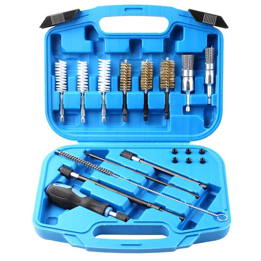 aleto 19 part INJECTOR SEAT SEALING TOOL INJECTOR SHAFT CLEANING Set