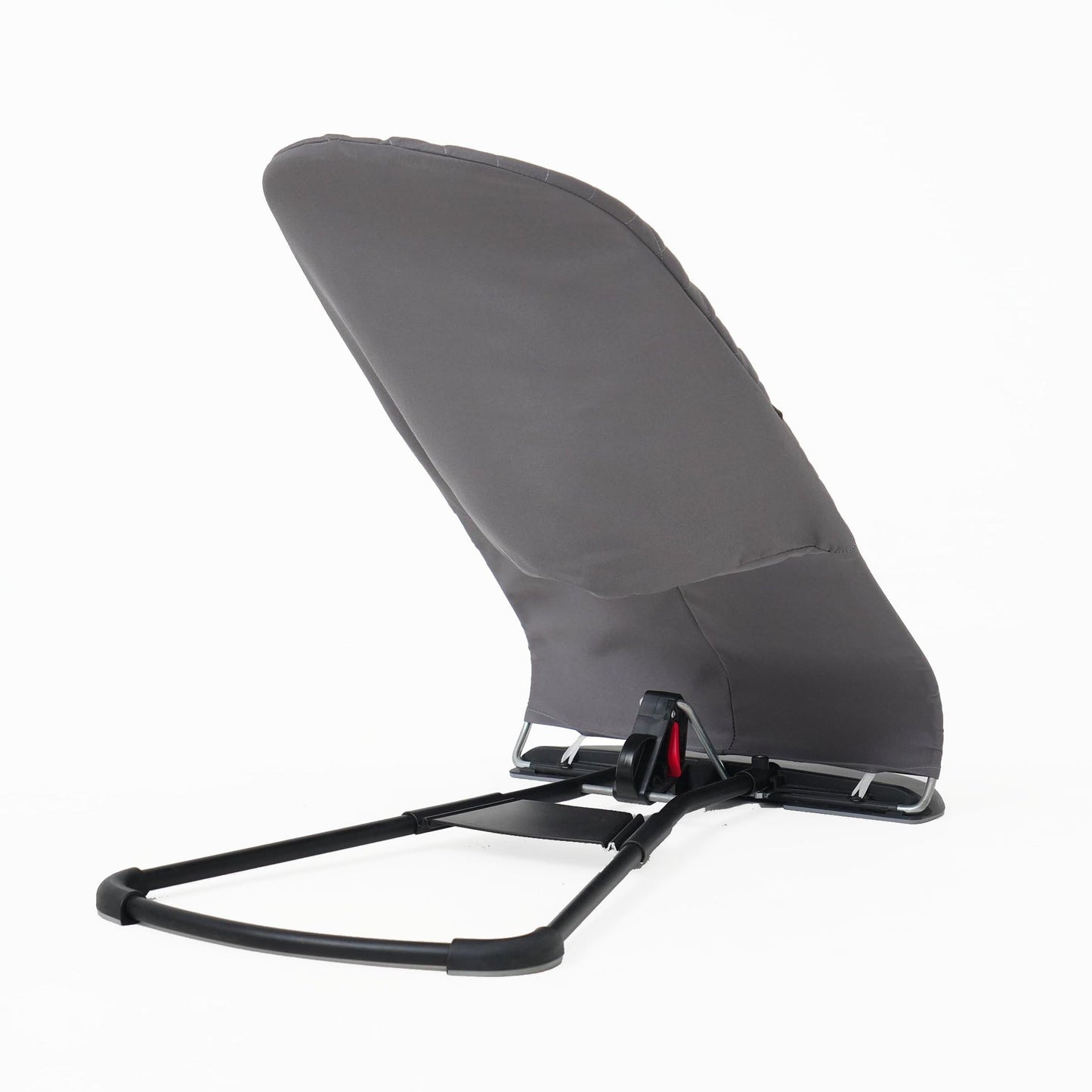 Reference to baby bouncer. Reference Belltop compatible with BabyBjorn Bouncer: Balance, Soft, and Bliss. Ergonomic baby bouncer seat. Hypoallergenic quilting. (Gray)
