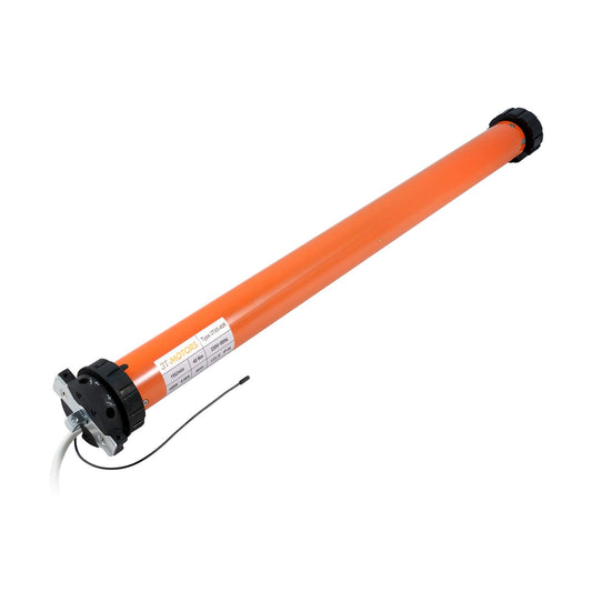 3T-MOTORS Radio-controlled awning motor 3T45-40R + HSE1 (pulling force 40 Nm/80 kg) for 78 mm awning shaft, for retrofitting on awnings up to 5 m projection, easy installation with accessories, awning drive.
