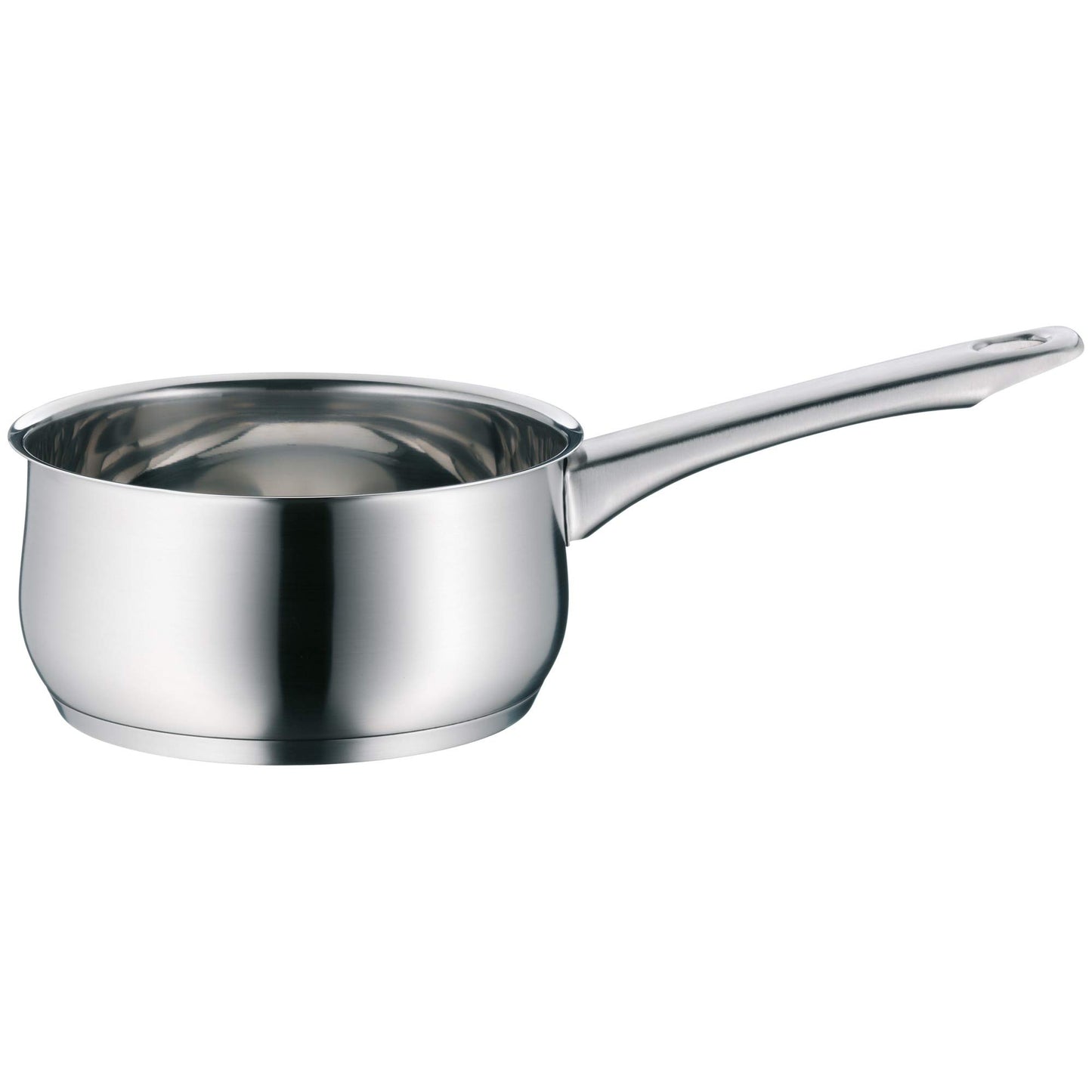 WMF Diadem Plus 5-piece Induction Cookware Set with glass lids, polished Cromargan stainless steel, induction pots set without coating.