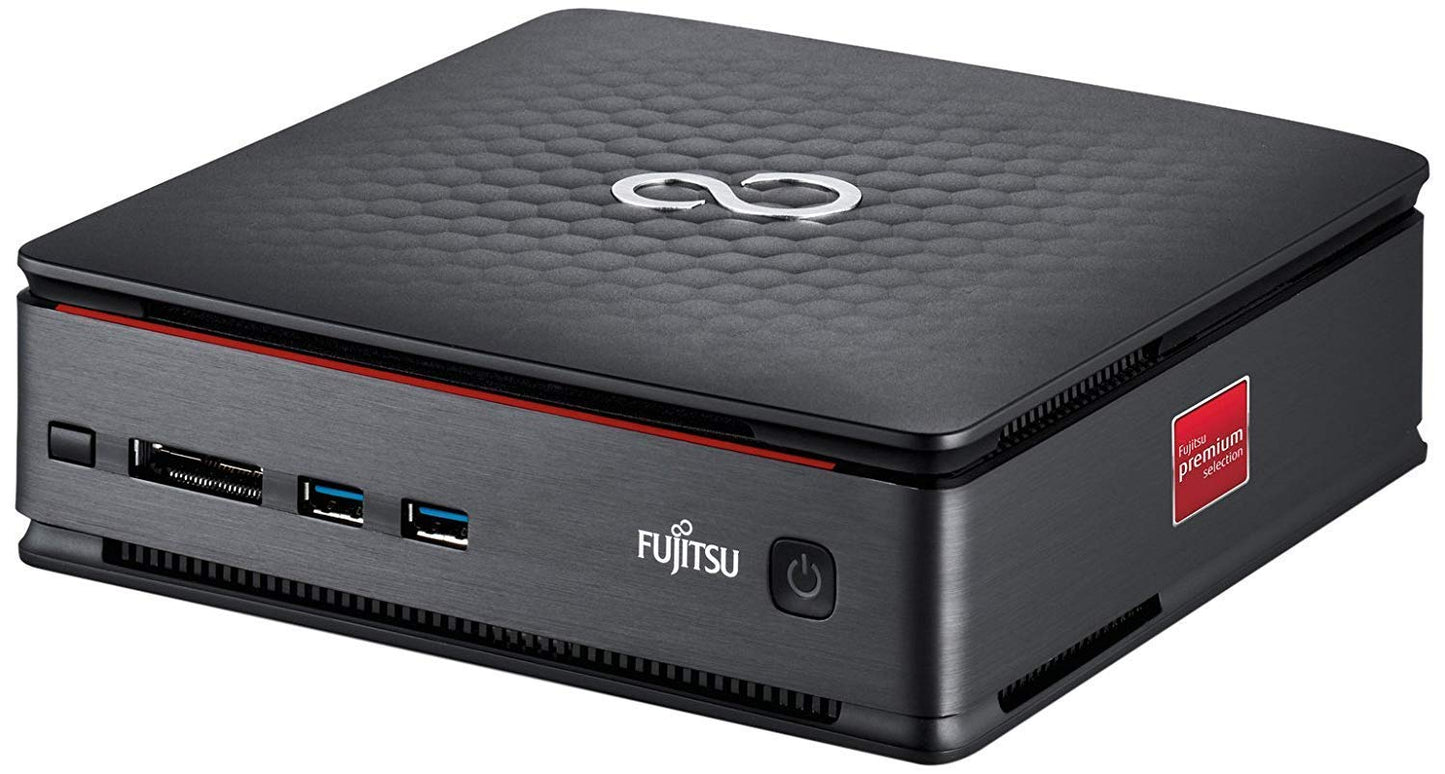 Fujitsu Esprimo Q920 I Intel Core i5-4590T 4 x 3.0 GHz I 16 GB RAM I 500 GB SSD I VGA I USB 3.0, 2.0 I Intel HD Graphics 4600 I Windows 10 Pro I Mini PC I Computer (Refurbished)