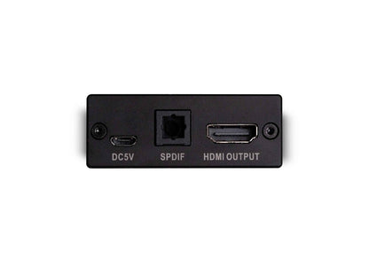 ASTRO HDMI adapter for PS5 provides perfect game chat balance, audio extraction with 4K HDMI to Optical Spdif Toslink. Compatible with A50 base station, MixAmp Pro TR, A20 gaming headset on PS5 - Black.