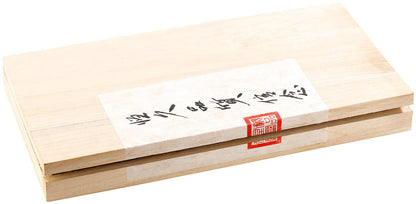 Tokio KitchenWare Knives: 3-piece knife set, handmade, with genuine wood handle (Chinese Knives Set, China, Knife block)