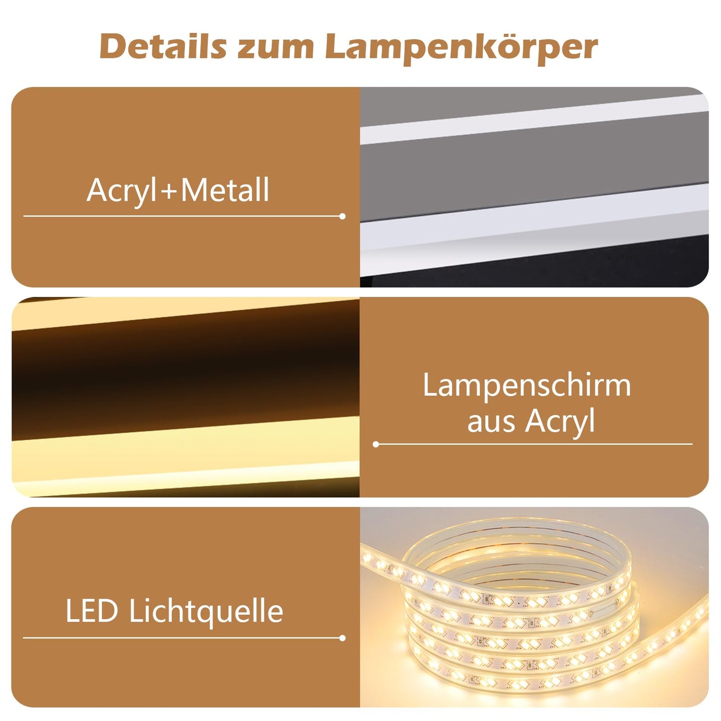 ZMH LED outdoor wall light: 100cm black exterior wall lamp long villa outdoor lamp IP65 waterproof modern outdoor light 21W wall lighting for garden staircase terrace