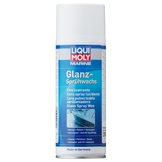 LIQUI MOLY Marine Gloss Spray Wax | 400 ml | Boat Care | Paint Care | Item No.: 25053