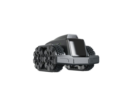 Moorebot Scout Model E - Versatile mobile camera robot, waterproof, for indoor and outdoor use, for surveillance, inspection, and robot hobbyists.