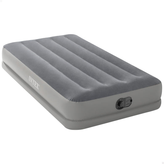 Intex Twin Dura-Beam Prestige Airbed with Fastfill USB Pump, Inflated Size: 39" x 75" x 12" (64112)