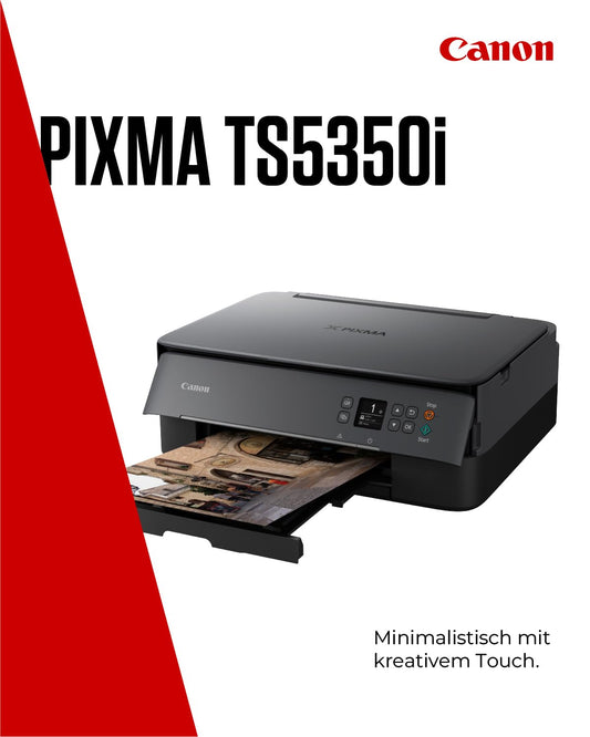 Canon PIXMA TS5350i Series - All-in-One printer for home use with OLED display | Wireless for easy printing from your smartphone Printer for home with PIXMA Print Plan