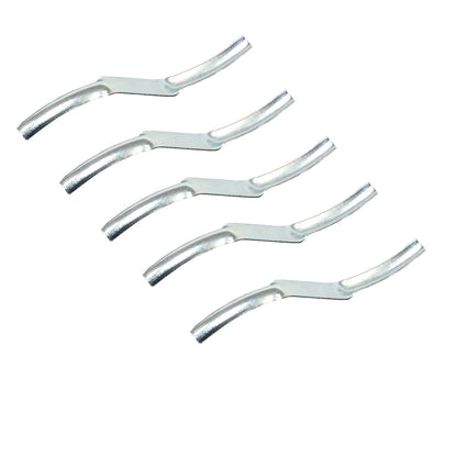 5-piece set DEWEPRO jointing trowel - universal joint iron - universal joint former - galvanized up to 22mm joint width - jointing iron - joint smoother.