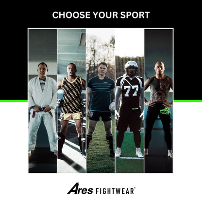 Ares Fightwear® Premium Mouthguard for boxing with storage box for combat sports, MMA & athletes. Maximum teeth protection with perfect fit of top quality. Professional mouthguard for men & women.
