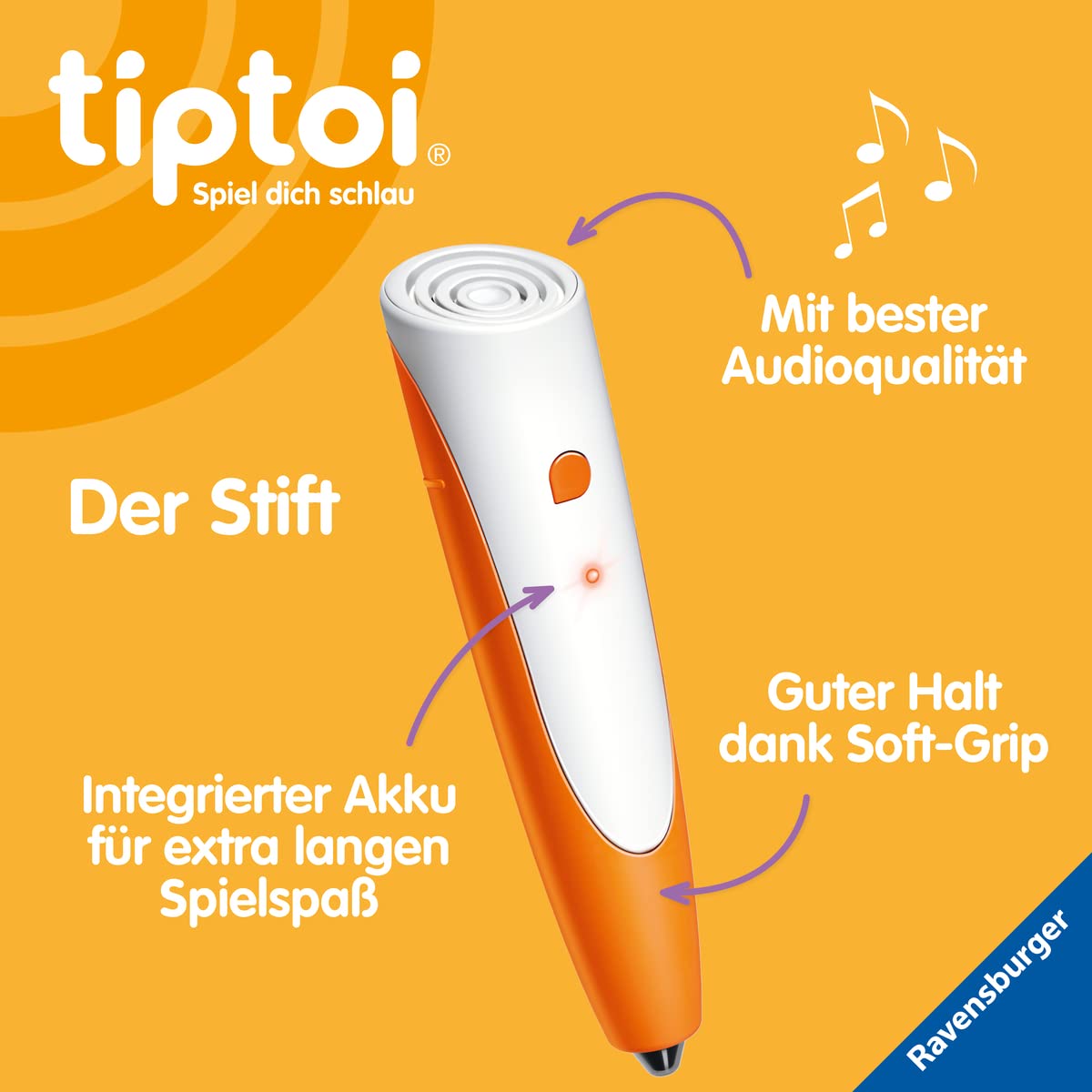 Ravensburger tiptoi Starter Set 00112 - Pen and Picture Book Search and Discover My World - Learning System for Children from 2 years & tiptoi® : The Seasons