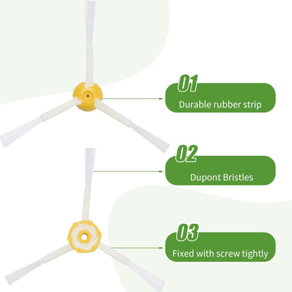 Loveco replacement parts compatible with iRobot Roomba 900 series 980 960 & 800 series 866 850 860 861 870 880 890, vacuum filter side brushes roller brush accessory kit.