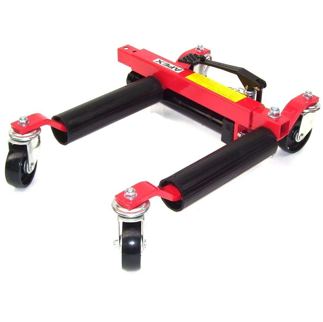 4 x Car positioning aid 06173 floor jack trolley jack 12" Car auto positioning roller AWZ