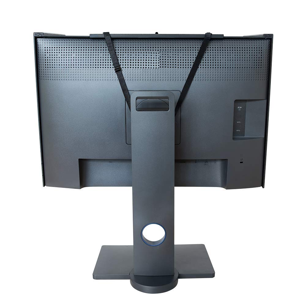 PChOOD glare shield for 15-26 inch monitor.