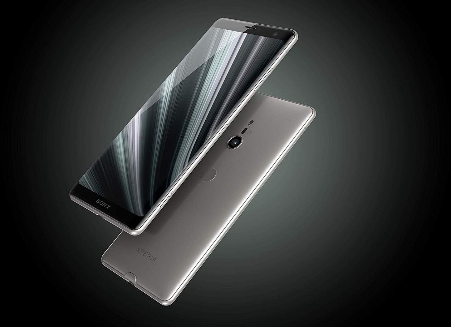 Sony Xperia XZ3 Smartphone (6.0" OLED Display, Dual-SIM, 64GB storage, 4GB RAM, BRAVIA TV tech, IP68, Android 9.0) White Silver - German Version