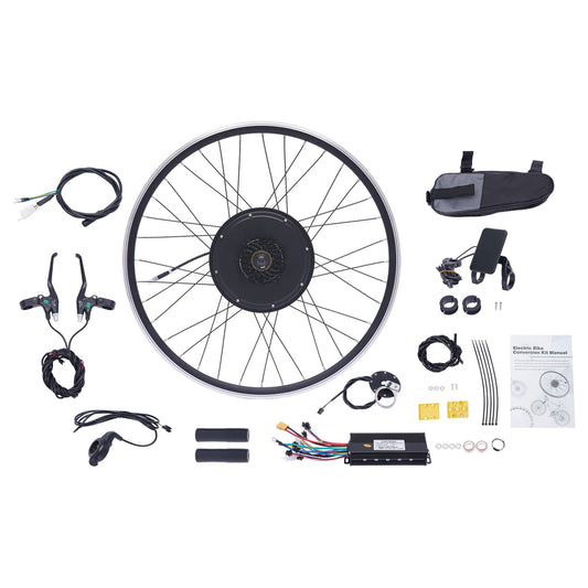 SABUIDDS 28" & 29" E-Bike Conversion Kit 1000 Watt Bicycle Motor Kit Electric Rear Wheel Brushless Hub Motor Kits Electric Bike Conversion Kit with LCD Display (for HL Plus 48V 13Ah Battery)
