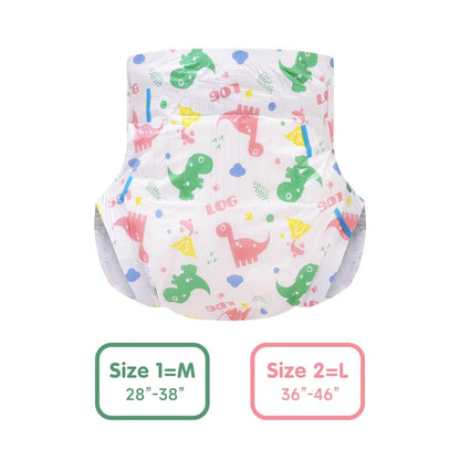 Landofgenie adult overnight slip diapers adult baby diapers 10 pieces