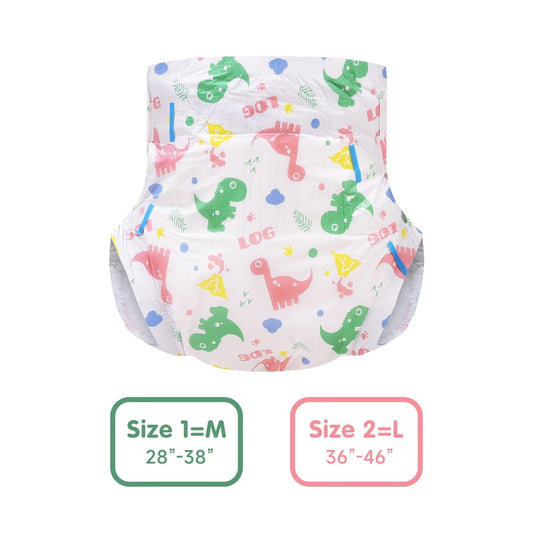 Landofgenie adult overnight slip diapers adult baby diapers 10 pieces