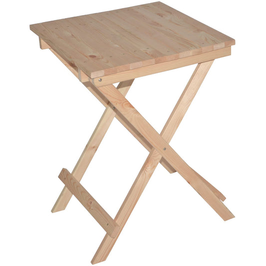 Froeschl Auto Accessories Wooden Folding Table Garden Side Table Camping Table foldable made of pine 7001233