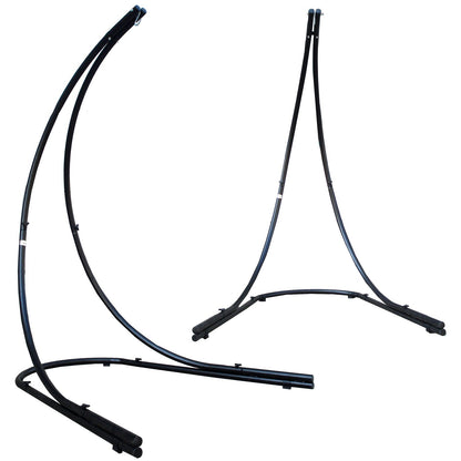 AMANKA Up to 150kg: 210cm Hanging Chair Stand Outdoor - XL Stand for Hanging Chair - Balcony Stand for Bean Bag Garden Hanging Chair Stand for Hanging Seat Hanging Basket Stand for Hanging Chair
