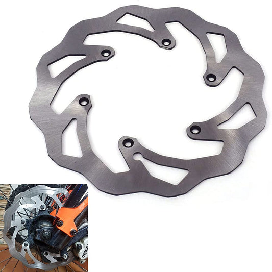 260mm motorcycle front brake disc, suitable for 125-450 SX/XC, 125-530 EXC/XC-W (1998-2025), 125-450 TC/FC/TX/FX, 125-501 TE/FE (2014-2025).