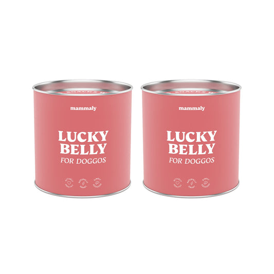 9-in-1 Probiotics for Your Dog - Lucky Belly 220 Drops (650g) by Mammaly - Helps with stomach and digestive issues for gastrointestinal health, digestive snacks for grass eaters & stool eaters. Treats with chicken flavor.