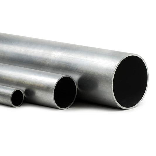 Aluminum round tube AlMgSi05 Ø 75x2.5mm - Length 1300mm / 130cm cut to size