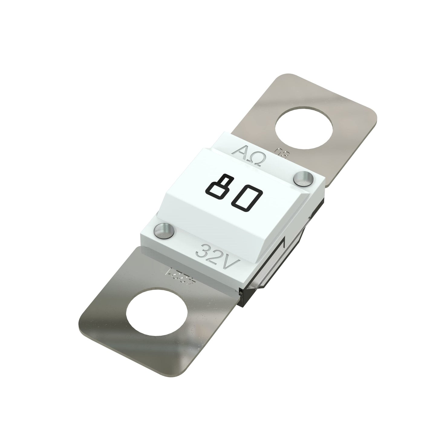 AUPROTEC Midi high-current fuse screw fuse 40A - 100A selection: 80A Ampere white, 20 pieces.