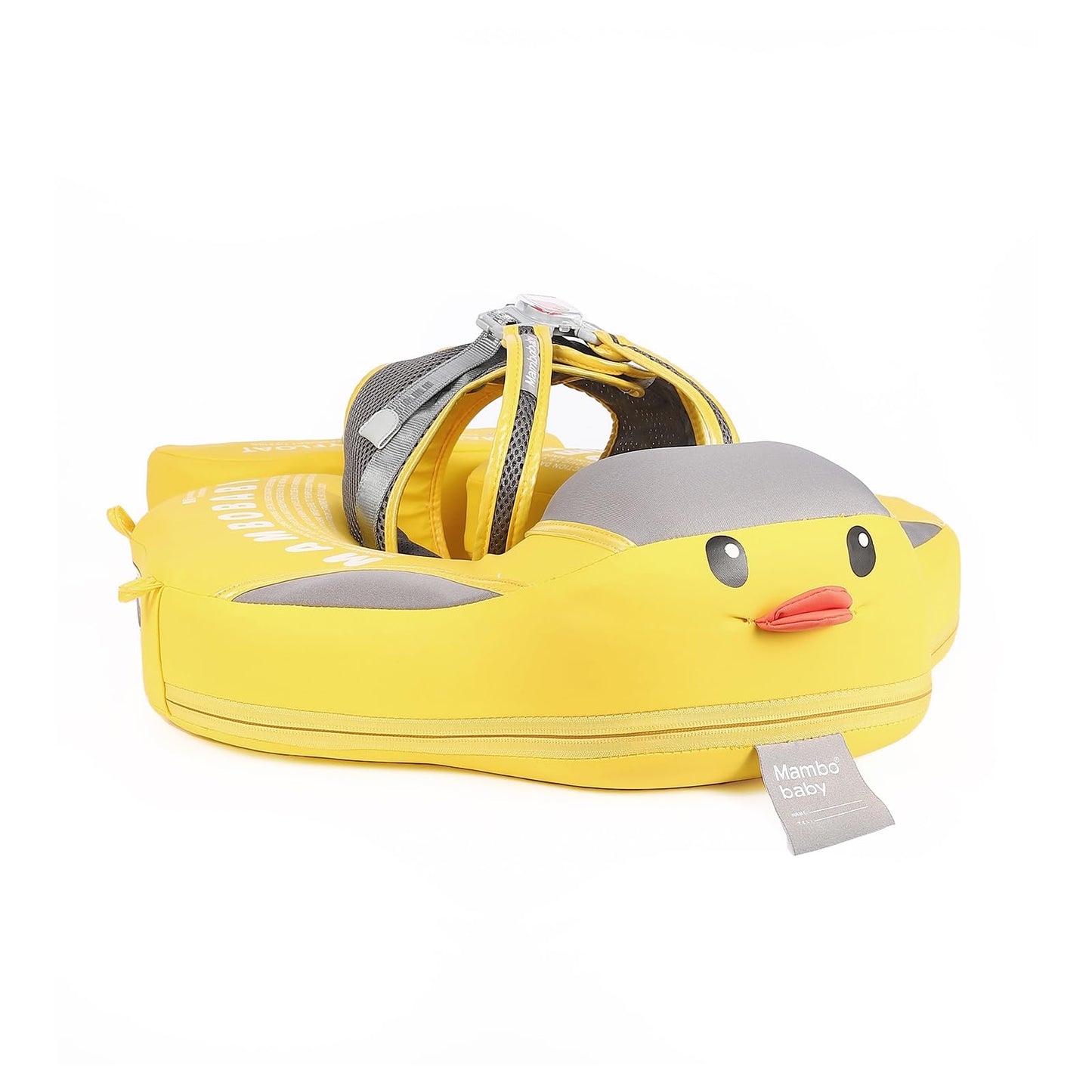 HECCEI Baby Swim Ring, Mambobaby Non-Inflatable Swim Float for Baby, Durable Soft Waterproof Swimming Trainer for Children 3-24 Months.