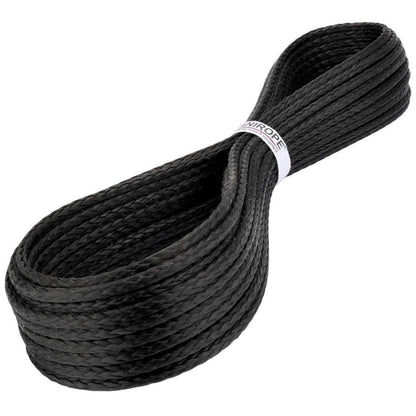 Kanirope® Dyneema Rope PRO 3mm 20m Black 12-strand braided SK78 pre-stretched coated