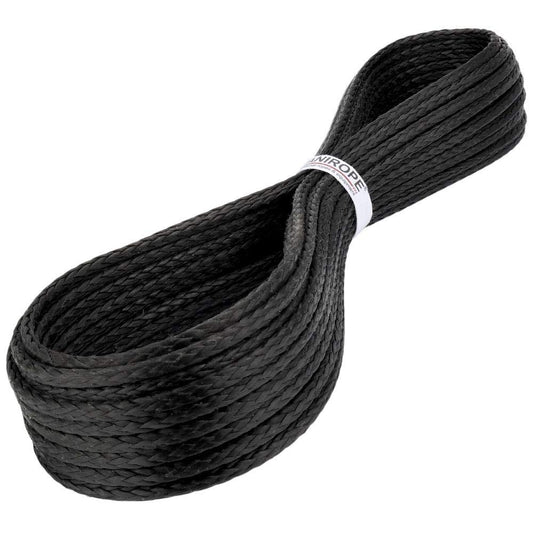 Kanirope® Dyneema Rope PRO 3mm 20m Black 12-strand braided SK78 pre-stretched coated
