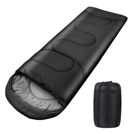 Outdoor camping sleeping bag for 3 seasons, adults sleeping bag, 2 in 1 function blanket sleeping bags, warm, lightweight, waterproof for backpacking, hiking, and traveling.