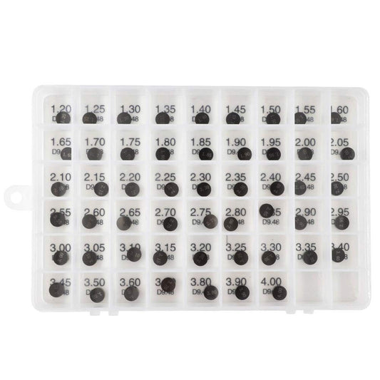 AHL 9.48mm 52pcs 1.20-4.00mm valve shim kit for DL1000 V-Strom 2002-2011 / DR-Z400 2000-2012 / DR-Z400S 2000-2009 2011