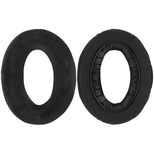 Geekria QuickFit Velour Replacement Ear Pads + Replacement Headband Pad for Sennheiser HD580 HD600 Headphones, Ear Pads + Replacement Headband Pad