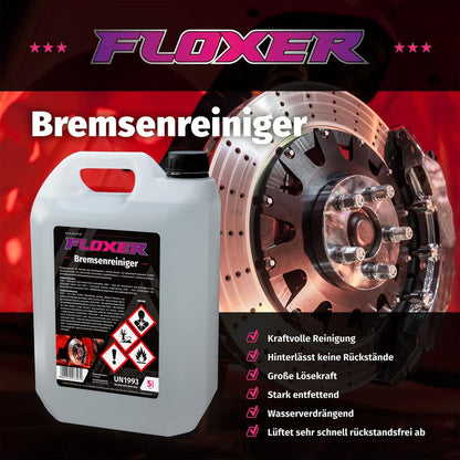OOPS TOYS Brake Cleaner 5L canister, Degreaser Cleaner Assembly Cleaner Parts Cleaner Gentle & Residue-Free with Very Short Evaporation Time