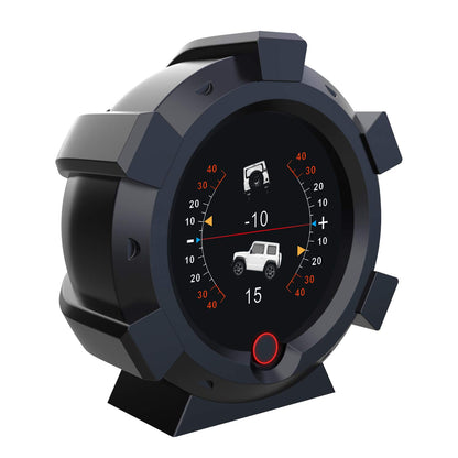 MOTOCOCHE GPS Inclinometer Digital Car - DC5-28V Analog Vehicle Inclinometer Speedometer Off-road for all vehicles (satellite positioning)