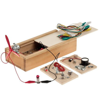 matches21 HOME & HOBBY Electric Construction Kit DIY Wooden Craft Set for Kids aged 9 and up Kit