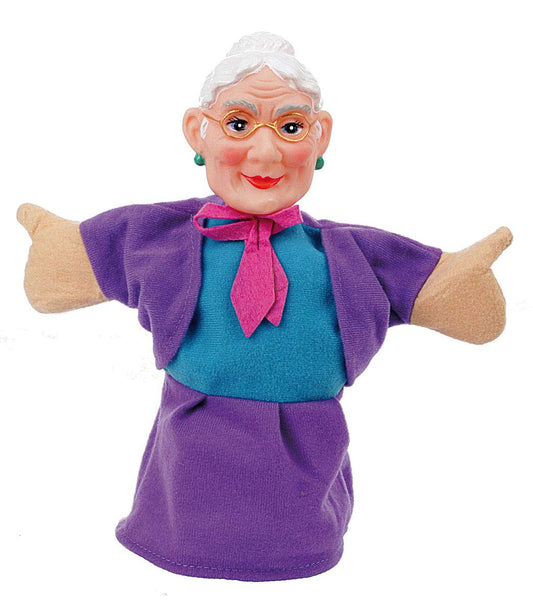 abgee 842 7330/6 EA Large 5 Hand Puppets Wizard of Oz, red