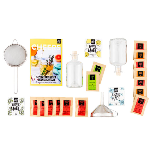 Just Spices Do it yourself Gin Kit | Make your own gin with a personal touch | DIY kit with equipment