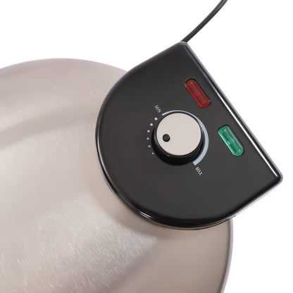 Electric chapati roti maker, electric chapati baker flatbread, temperature adjustable, up to 200°C flatbread tortilla press for pancakes, omelets, and crepes.