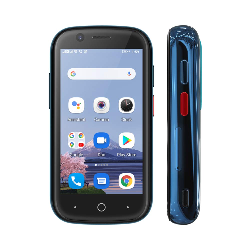 Unihertz Jelly2, The smallest Android 11 4G smartphone, 6GB+128GB, NFC, Dark Green
